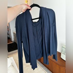 Athleta Navy Blue Cardigan 💙